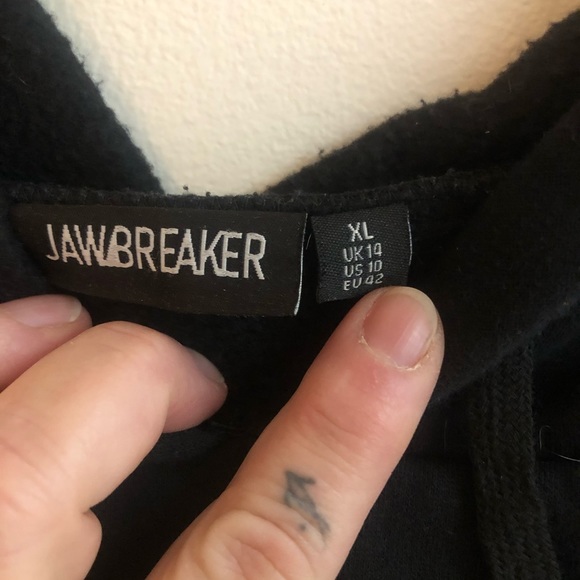 Jawbreaker goth occult hoodie 🖤☠️ super unique XL - Picture 2 of 7